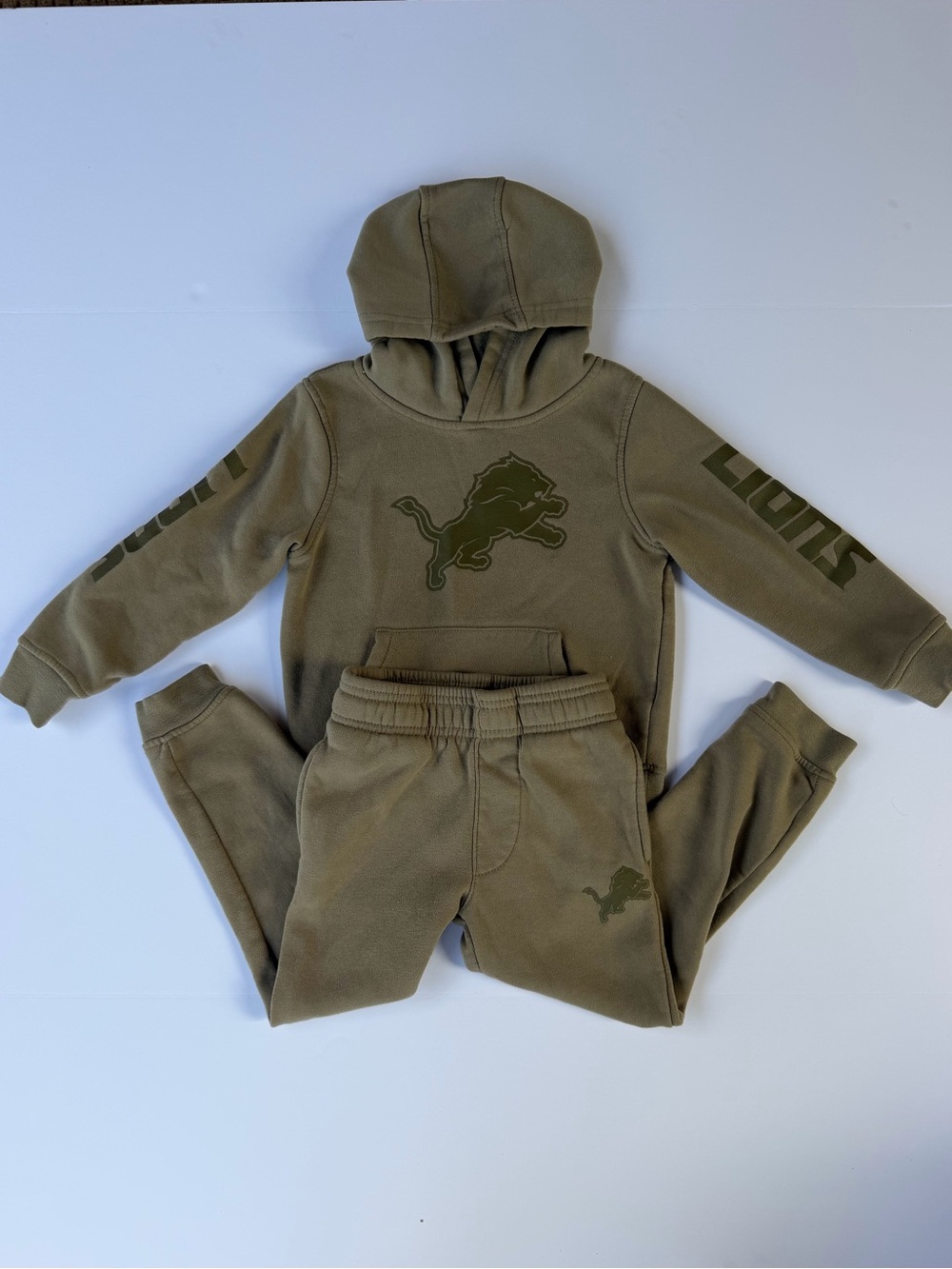Detroit Lions Boys Hoodie & Sweatpants Set size 4
